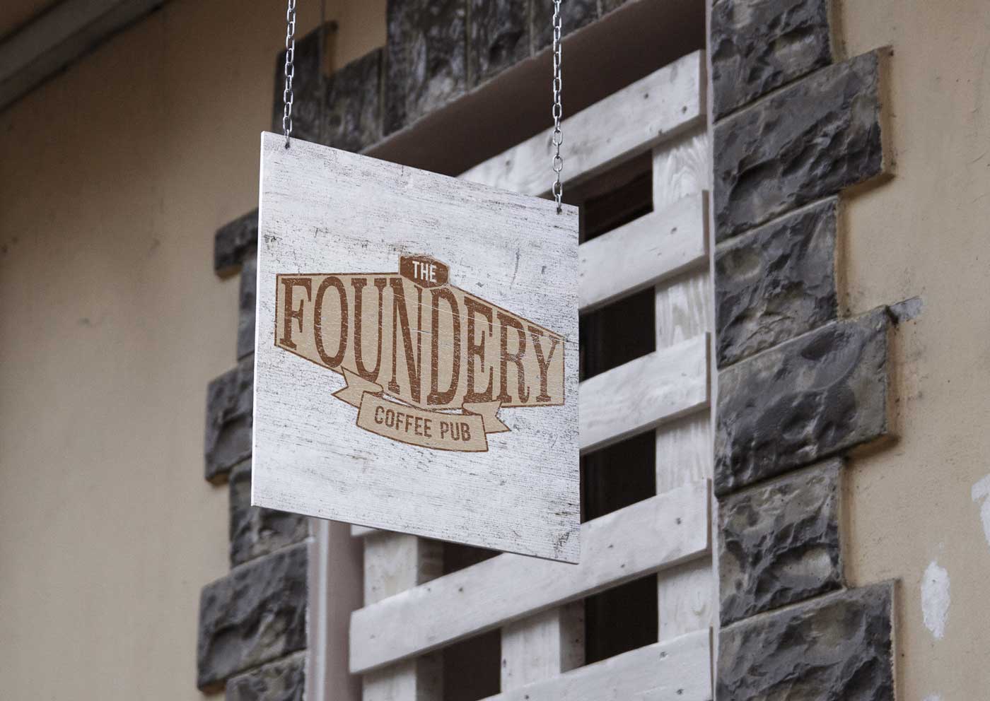 The Foundery Coffee Pub Rebrand