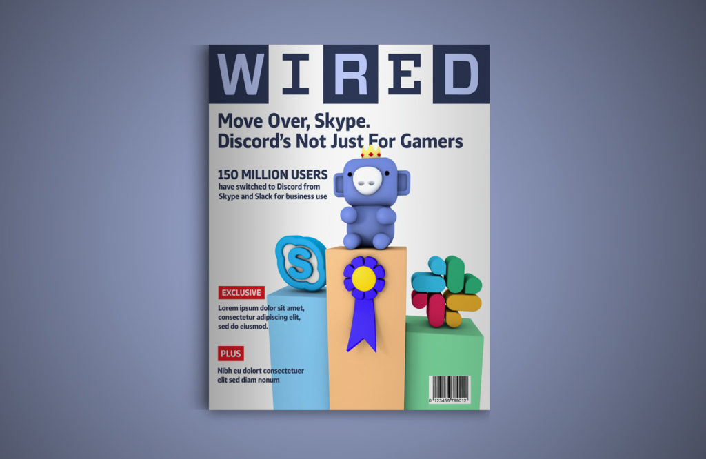 Discord WIRED Magazine cover