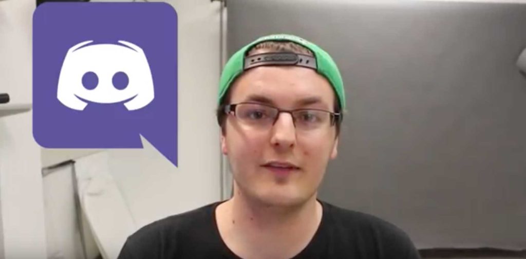 Screenshot of me talking in the video