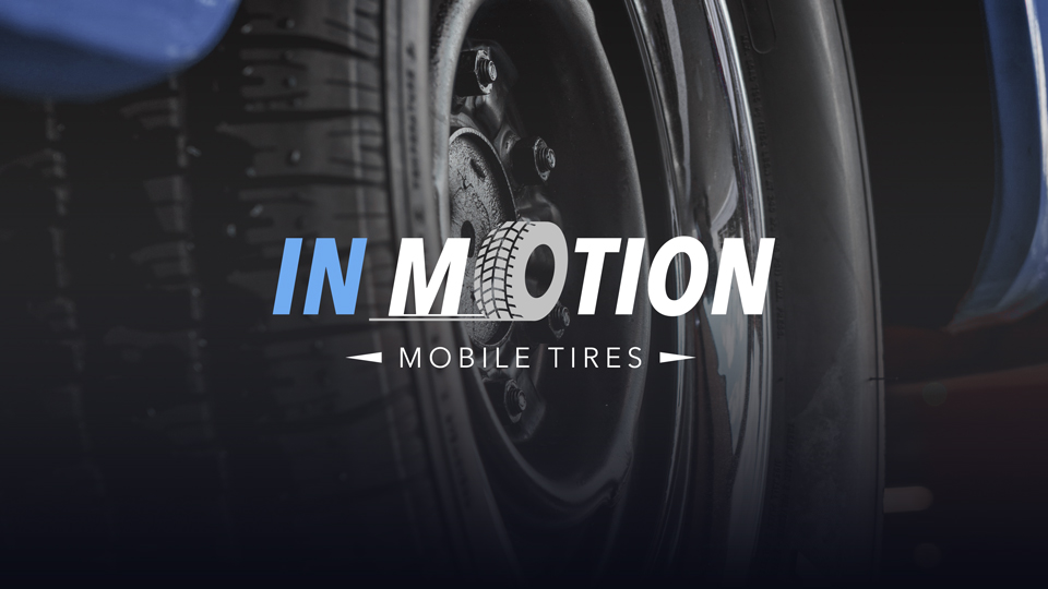 InMotion Mobile Tires Logo Design